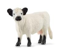 SCHLEICH 13960 Mucca Galloway, da 3 Anni, Farm World - Figura, 4 x 13 x 9 cm