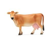 SCHLEICH 13967 Mucca Jersey, da 3 Anni, Farm World - Figura, 4 x 14 x 8 cm