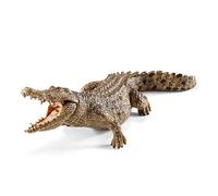 schleich 14736 COCCODRILLO, da 3 anni, WILD LIFE - Figura, 18 x 7 x 5 cm