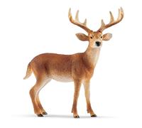 SCHLEICH WILD LIFE | Cervo dalla coda bianca 14818 | figura animale realistica | giocattolo da zoo | regalo per bambine e bambini | decorazione per Natale o compleanno | dai 3 anni | 11 x 5 x 10 cm