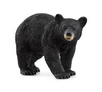 schleich 14869 Orso nero americano, da 3 anni, WILD LIFE - Figura, 4 x 12 x 6 cm