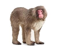 schleich 14871 Macaco giapponese, da 3 anni, WILD LIFE - Figura, 3 x 7 x 6 cm
