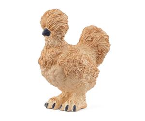 schleich 14891 Gallina silkie, da 3 anni, FARM WORLD - figura, 6 x 6 x 6 cm