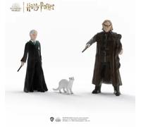 schleich Harry Potter | Malocchio Moody & Draco Malfoy con donnola 14907 | 2 Figure articolate con Animale | Decorazione o Figure da Collezione | Idea Regalo per Bambini dai 6 Anni | Set da 3 Pezzi