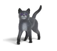 schleich 14912 La scuola degli animali magici Il gatto Karajan, da 3 anni, LA SCUOLA DEGLI ANIMALI MAGICI - Figura, 8 x 3 x 7 cm