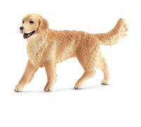schleich 16395 Cagna Golden Retriever, da 3 anni, FARM WORLD - Figura, 2 x 7 x 5 cm