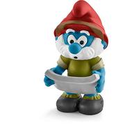 Schleich- Smurfs Figurine, Colore Come da Originale, Dipinto a Mano, 20777
