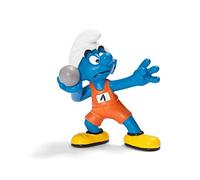 Schleich 2520742 - Puffo Lanciatore di Pesi