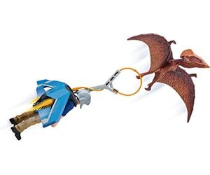SCHLEICH 2541467 PERSONAGGIO CON CINTURA RAZZO E DINOSAURO