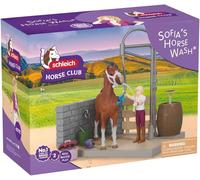 SCHLEICH 2542792 AEA DI CURA E LAVAGGIO PER CAVALLI