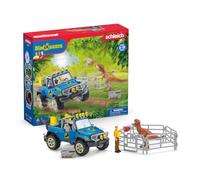 Schleich Play Set Veicolo fuoristrada con avamposto Dino 41464