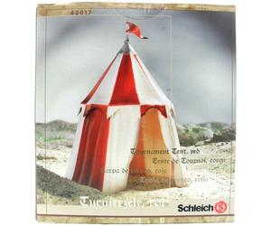 Schleich 42017 "Tenda da Torneo Rossa" Accessori per Play Set Medioevali