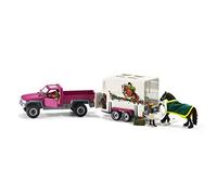 SCHLEICH 42346 Horse Club PK Up with Horse Box