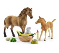 Schleich 42432 Set Di Gioco Per La Cura Degli Animali Di Sara