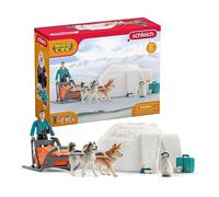 SCHLEICH 42558 Spedizione Antartide, da 3 Anni, Wild Life - Playset, 19 Pezzi