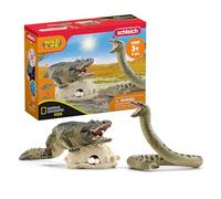 SCHLEICH 42559 Pericolo nella palude, da 3 Anni, Wild Life - Playset, 4 Pezzi