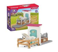 SCHLEICH 42569 Box dei cavalli, da 5 anni, HORSE CLUB - Playset, 21 pezzi