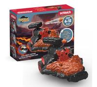 schleich 42663 Vehículo a reacción de lava con minicriatura, da 7 anni, ELDRADOR CREATURES - playset, 15 pezzi