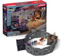 Schleich 42673 battlecave arena: lava vs. ombra, da 7-12 anni, eldrador - playset