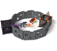 Schleich 42673 battlecave arena: lava vs. ombra, da 7-12 anni, eldrador - playset
