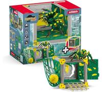 Schleich- battlecave tarantola della giungla, eldrador creatures, playset 28 pezzi, multicolore, 42678