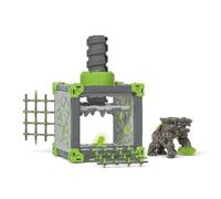 SCHLEICH 42734 BattleCave con rompepiedras, da 7 Anni, ELDRADOR Creatures - playset, 28 Pezzi
