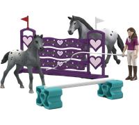 Schleich 42776 - Horse Club - Allenamento per il Concorso con Lisa - 1 pz.