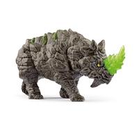 schleich ELDRADOR CREATURES 70157 action figure giocattolo (SCHLEICH Eldrador Creatures Battle Rhino Toy Figure, 7 to 12 Years,