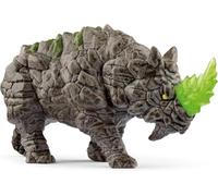 schleich ELDRADOR CREATURES 70157 action figure giocattolo (SCHLEICH Eldrador Creatures Battle Rhino Toy Figure, 7 to 12 Years,