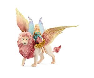 SCHLEICH 70714 bayala Fairy in Flight on Winged Lion