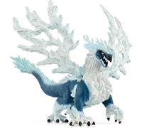 SCHLEICH Eldrador Creatures Ice Dragon Toy Figure, 7 to 12 Years, Blue/White [70790]