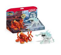schleich 70826 Ice Bug vs. Fire Kraken, da 7 anni ELDRADOR CREATURES - Figurina, 31 x 16 x 18 cm