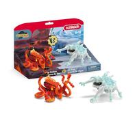 schleich 70826 Ice Bug vs. Fire Kraken, da 7 anni ELDRADOR CREATURES - Figurina, 31 x 16 x 18 cm