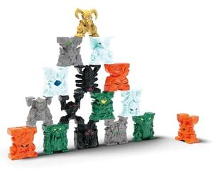 SCHLEICH 81246 - Eldrador Creatures Mini Creatures Serie 3 - Set completo con tutti i 16 personaggi - Set da collezione - Personaggi d'azione Fantasia per bambini dai 7 anni +