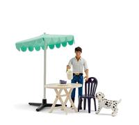 Schleich® 81538 - Set da gioco con personaggio e dalmata