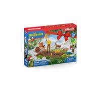 schleich 98644 Advent Calendar Dinosaurs 2022, for Children from 5 Years, Dinosa