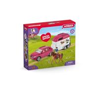 SCHLEICH HORSE CLUB SUV CON RIMORCHIO CAVALLI a partire da 5 anni 72223