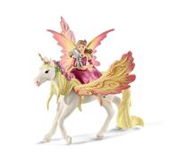 schleich BAYALA 70568 action figure giocattolo (SCHLEICH Bayala Fairy Feya with Pegasus Unicorn Toy Figure [70568]) NEW