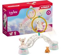 Schleich BAYALA | Allenamento per baby leoni alati 42524 | 10 pezzi | Set da gioco dai 5 anni | set con personaggi, numerose funzioni e tanti accessori | figure magiche da collezione