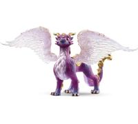 schleich BAYALA 70762 action figure giocattolo (SCHLEICH Bayala Nightsky Dragon Toy Figure, 5 to 12 Years, Purple/White [70762])