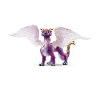 schleich BAYALA 70762 action figure giocattolo (SCHLEICH Bayala Nightsky Dragon Toy Figure, 5 to 12 Years, Purple/White [70762])