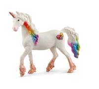 SCHLEICH Bayala Rainbow Love Unicorn Mare Toy Figure, Multi-colour (70726)