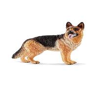 SCHLEICH ANIMALI CANE LUPO H 5 cm IN RESINA ETA' 3 ANNI