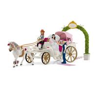 CARROZZA NUZIALE wedding carriage HORSE CLUB miniature in resina SCHLEICH 42641
