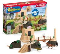 Schleich Dinosaurs | Mega Set Conquista del Tempio del Dinosauro 42656 | Set da gioco dai 5 anni | set con personaggi, numerose funzioni e tanti accessori