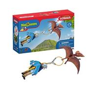 Schleich DINOSAURS | Tracciamento dello zaino a getto 41467 | 10 pezzi | Set da gioco dai 5 anni | set con personaggi, numerose funzioni e tanti accessori
