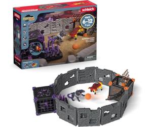 Schleich ELDRADOR | BATTLE CAVE Arena: Lava vs. Ombra 42673 | dai 7 anni | Set con 2 Battle Caves, 2 mostri & 2 cristalli | Caverne impilabili in arena | Giocattolo dai 7 anni | 71 pezzi