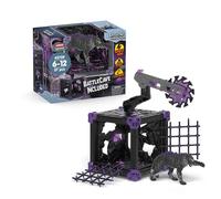 schleich ELDRADOR | BattleCave Tigre dell’Ombra 42739 | dai 6 Anni | Set con caverna, mostro e cristallo | con sega circolare e botola | caverne impilabili e combinabili | 27 pezzi