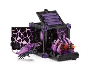 Schleich ELDRADOR Creatures BattleCave Shadow Bug Mythical Action Playset - Giocattoli fantasy per bambini e bambine dai 7 anni in su