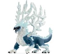 SCHLEICH Eldrador Creatures Ice Dragon Toy Figure, 7 to 12 Years, Blue/White [70790]